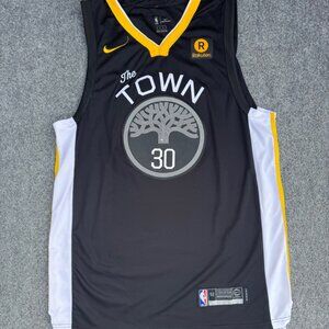 Nike Authentic Golden State Warriors The Town Jersey Steph Curry Size XL